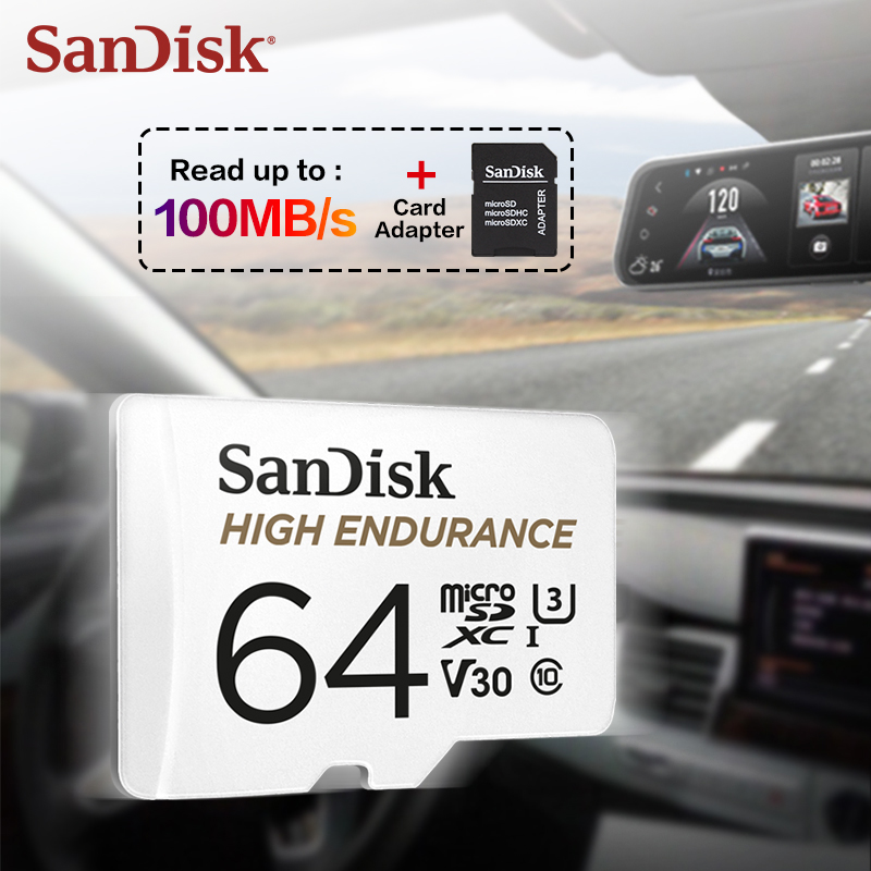 Dash Cam Sd Card 256Gb High Endurance - Карта памяти SanDisk High Endurance microSD