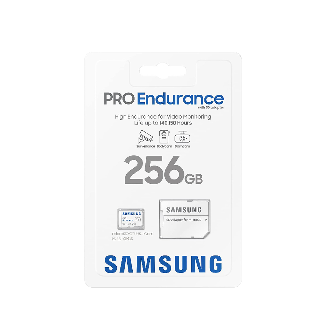 Dash Cam Sd Card 256Gb High Endurance - Оригинальная карта памяти Samsung PRO Endurance