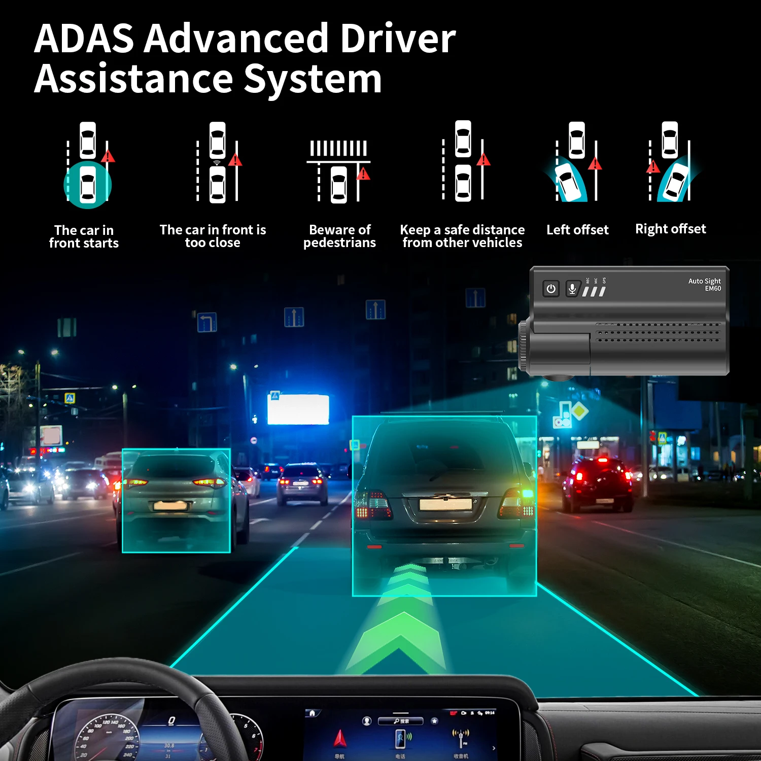 Dash Cam Front And Rear 4K - Видеорегистратор 4K с двумя объективами Starvis