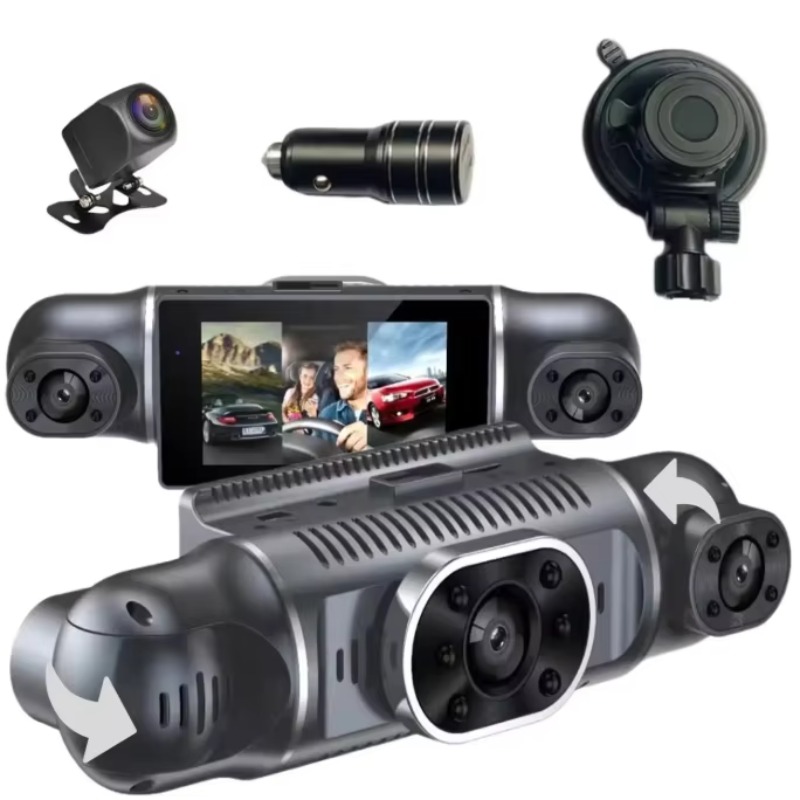 Dash Cam 360 Degree Panoramic - Панорамный автомобильный видеорегистратор с обзором на
