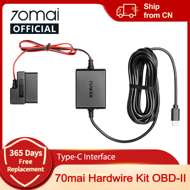 Dash Cam Hardwire Kit - Комплект для постоянного подключения 70mai (OBD