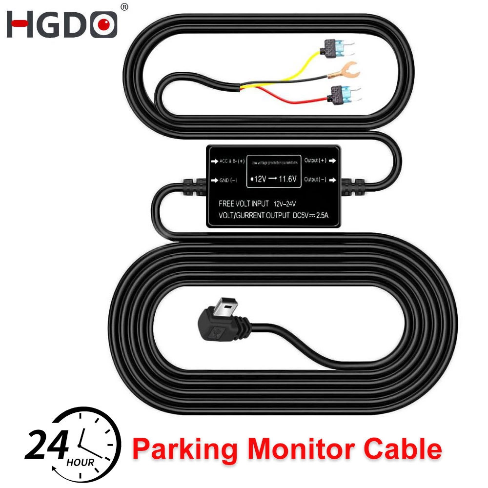 Dash Cam Hardwire Kit - Комплект для подключения видеорегистратора HGDO: мини-USB