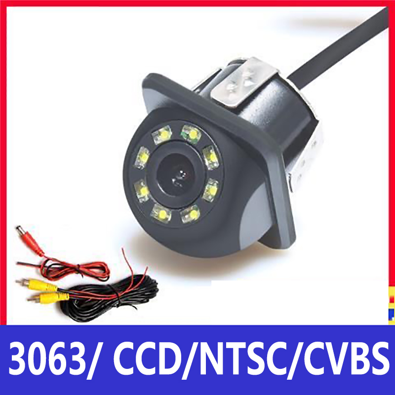 Dash Cam With Parking Monitor - 8-диодная автомобильная камера заднего вида с
