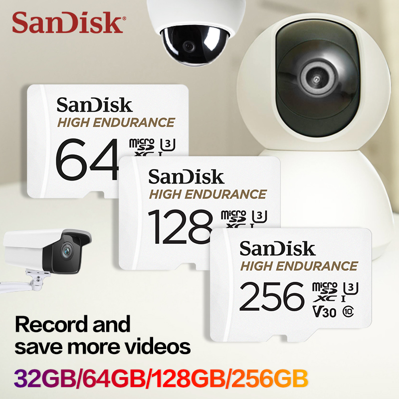 Dash Cam Sd Card 256Gb High Endurance - Карта памяти SanDisk High Endurance microSD