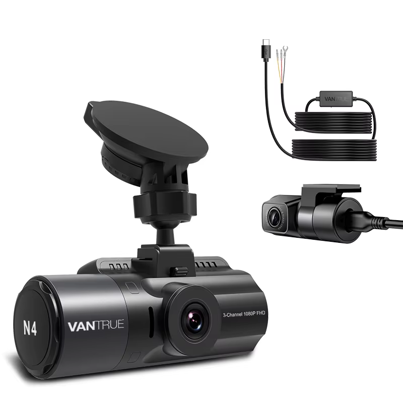 Dash Cam 4K Sony Starvis - Видеорегистратор Vantrue N4 4K с GPS