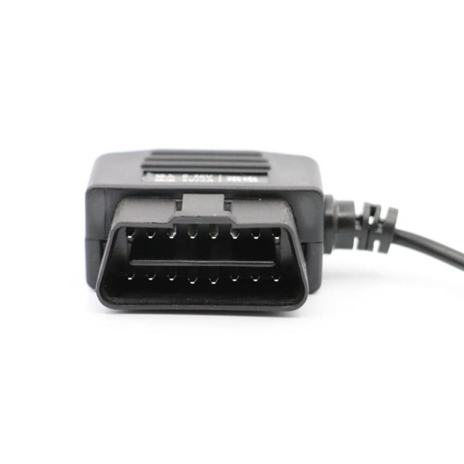 Dash Cam Hardwire Kit - Комплект для прямого подключения OBD, USB-адаптер