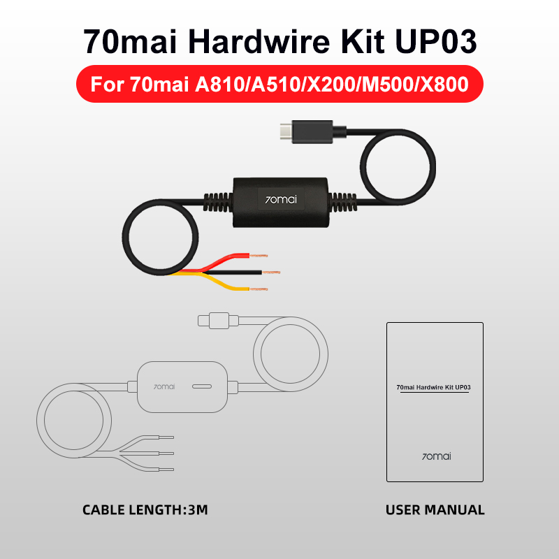 Комплект жесткого провода UP03 – обзор и цена Dash Cam Hardwire Kit