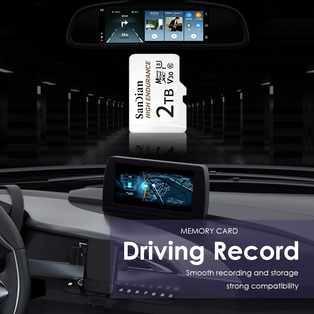 2026 Высокопрочная карта памят – обзор и цена Dash Cam Sd Card 256Gb High Endurance