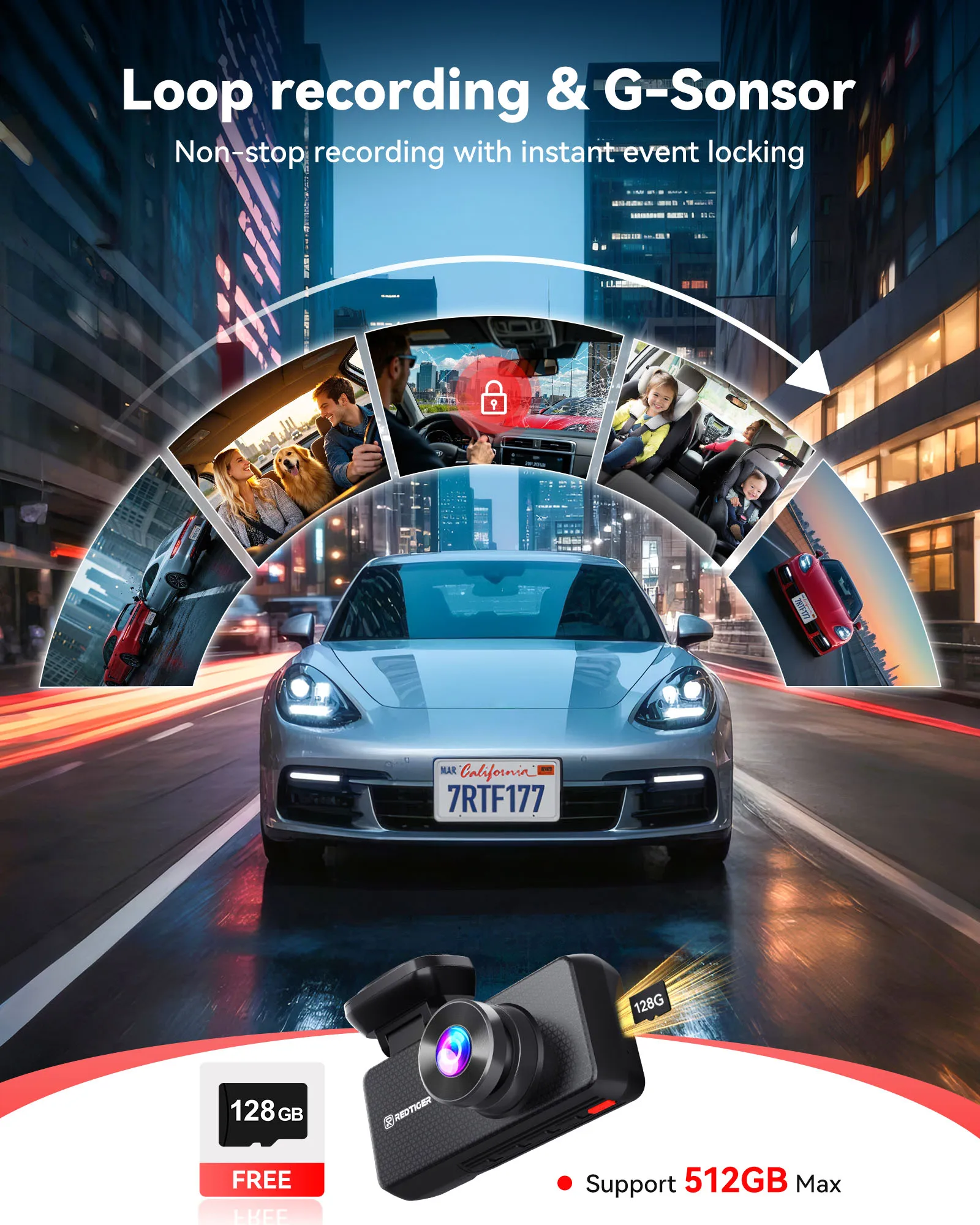 Видеорегистратор F17 Plus Mini – обзор и цена Dash Cam With Parking Monitor