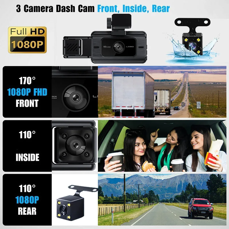Новая автомобильная видеокамер – обзор и цена Dash Cam Night Vision Infrared