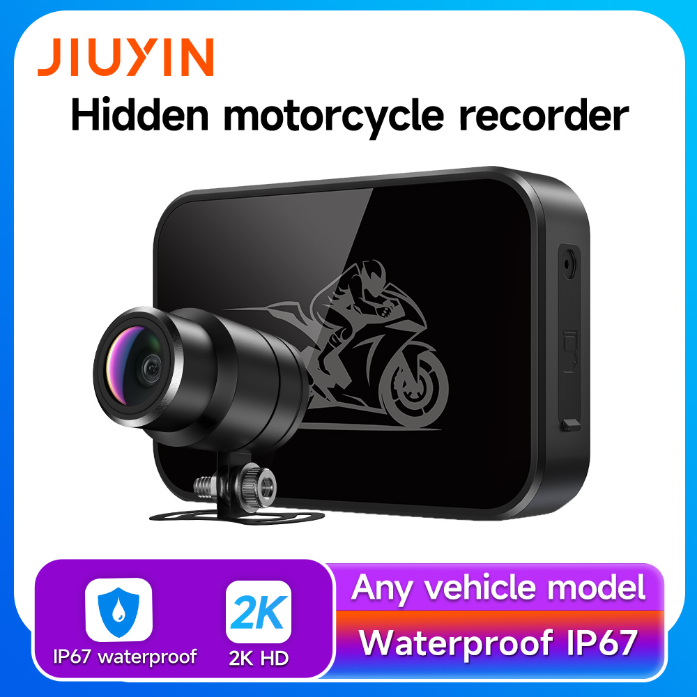Мотоциклетный видеорегистратор – обзор и цена Dash Cam 2K Dual Lens