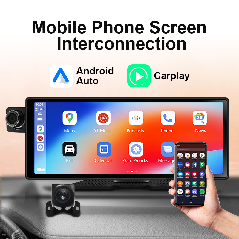 10,25-дюймовый Wi-Fi Android C – обзор и цена Dual Dash Cam With Gps Wifi