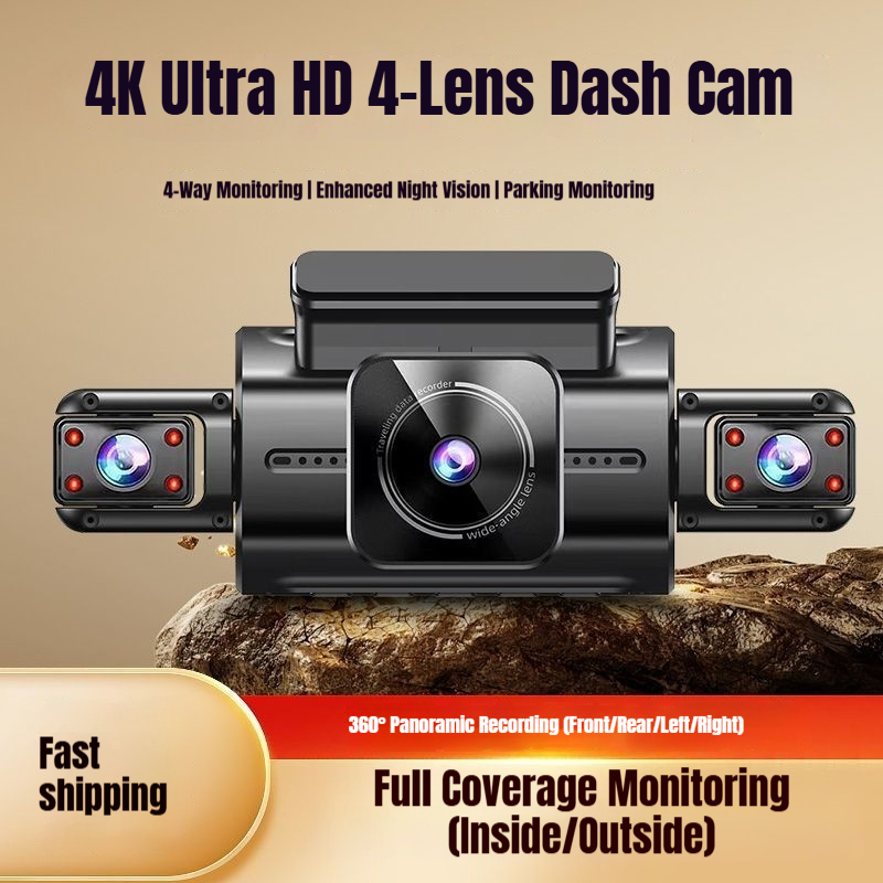 Автомобильный видеорегистратор – обзор и цена Dash Cam 2K Dual Lens