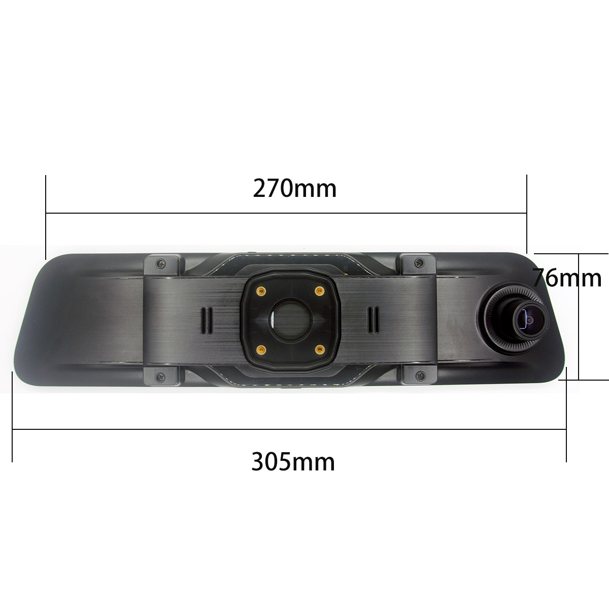 Зеркало-видеорегистратор ANSHI – обзор и цена Dash Cam Rear View Mirror 12 Inch