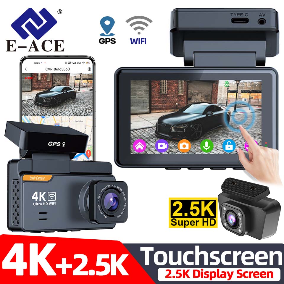 Видеорегистратор E-ACE 4K с се – обзор и цена Dash Cam 4K Sony Starvis