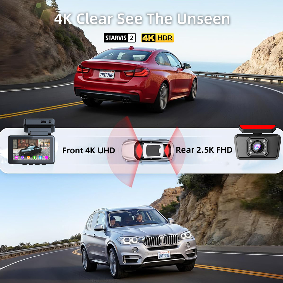 Видеорегистратор E-ACE 4K с се – обзор и цена Dash Cam 4K Sony Starvis