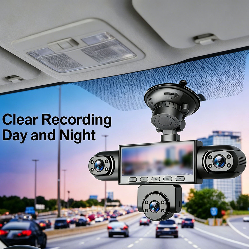 5-канальный автомобильный виде – обзор и цена Dash Cam 360 Degree Panoramic