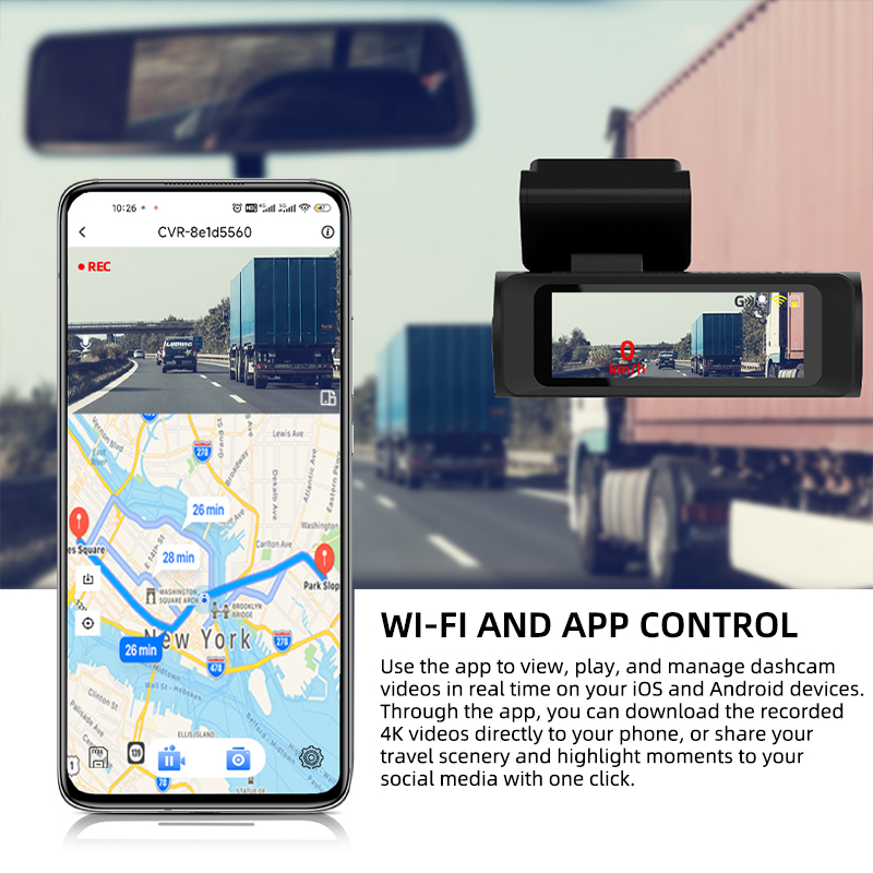 Видеорегистратор Yangood 4K со – обзор и цена Dash Cam 4K Sony Starvis