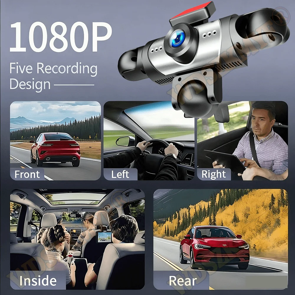 Обновленный 3/5-канальный авто – обзор и цена Dash Cam 360 Degree Panoramic
