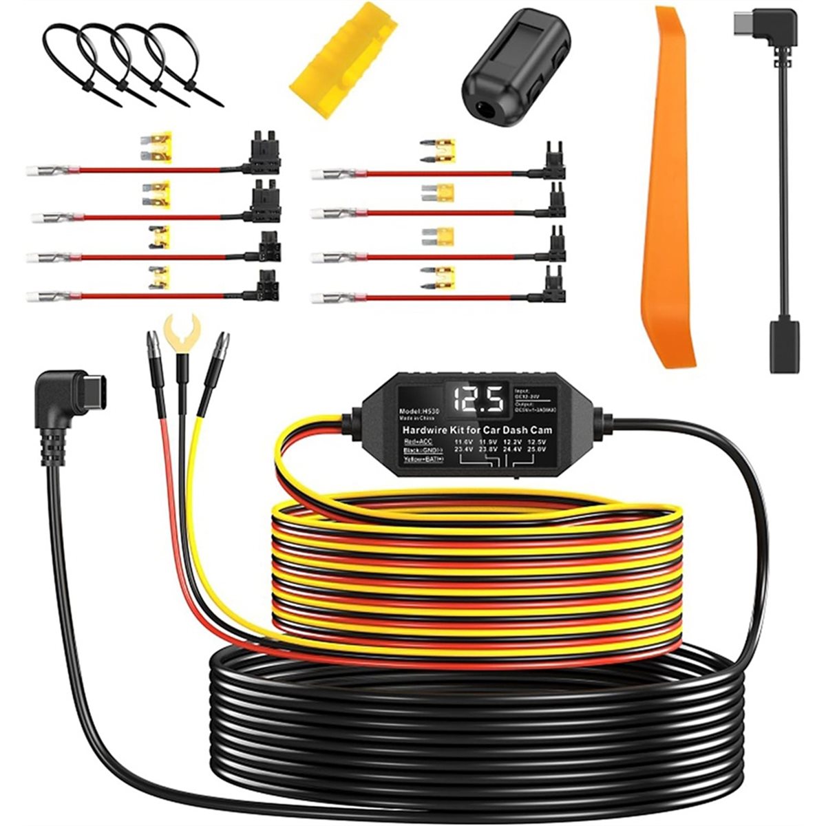 Универсальный комплект SWXF US – обзор и цена Dash Cam Hardwire Kit