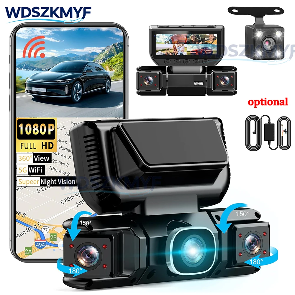 Новый автомобильный видеорегис – обзор и цена Dash Cam 360 Degree Panoramic