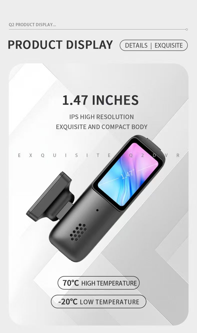 Новый видеорегистратор 2026 Q2 – обзор и цена Dash Cam 2K Dual Lens