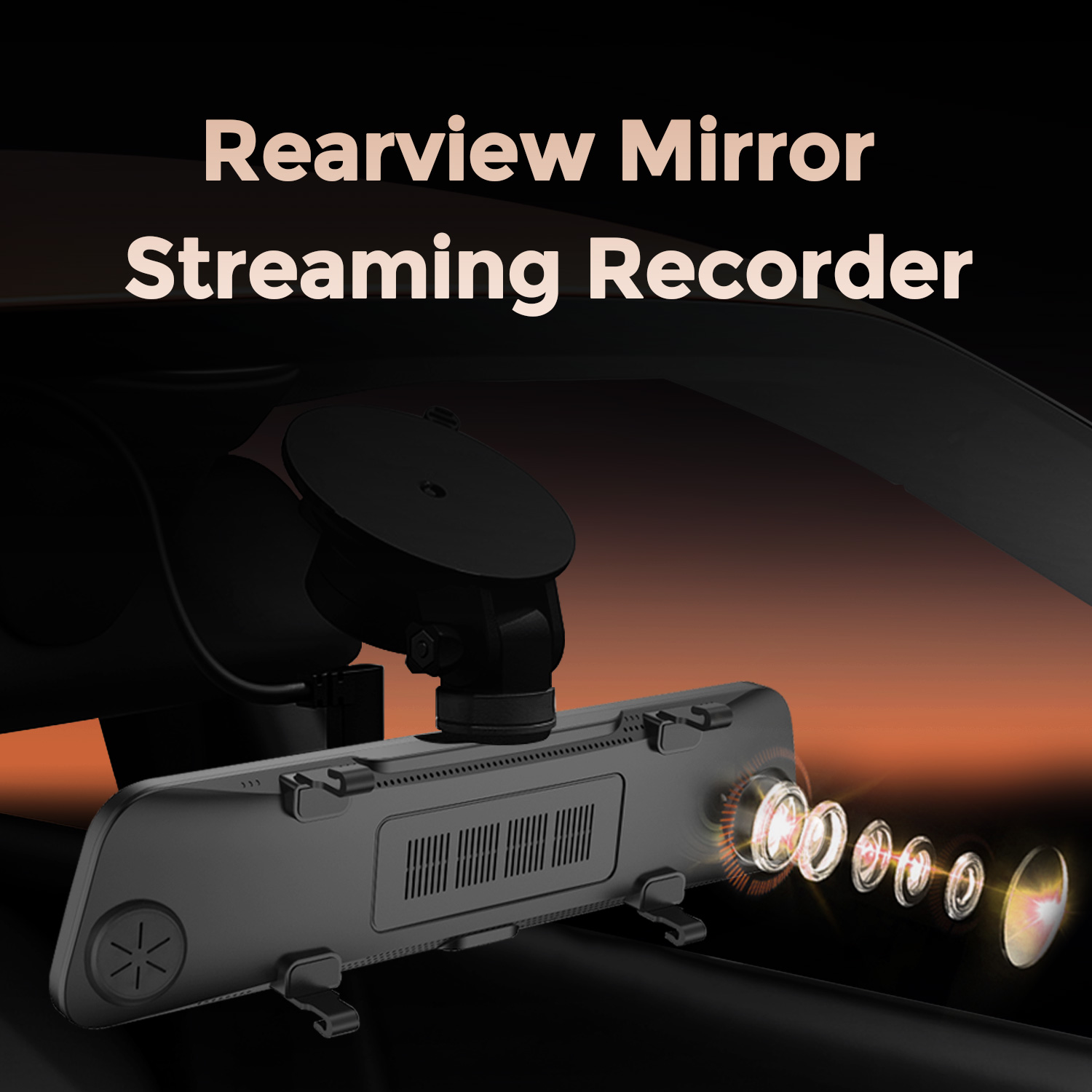 Новый 10/12-дюймовый видеореги – обзор и цена Dash Cam Rear View Mirror 12 Inch