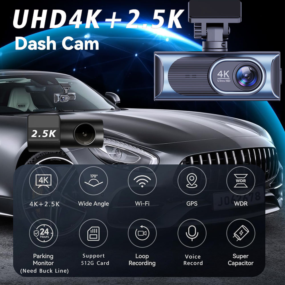 Видеорегистратор Ultra HD 4K 3 – обзор и цена Dash Cam 4K Sony Starvis