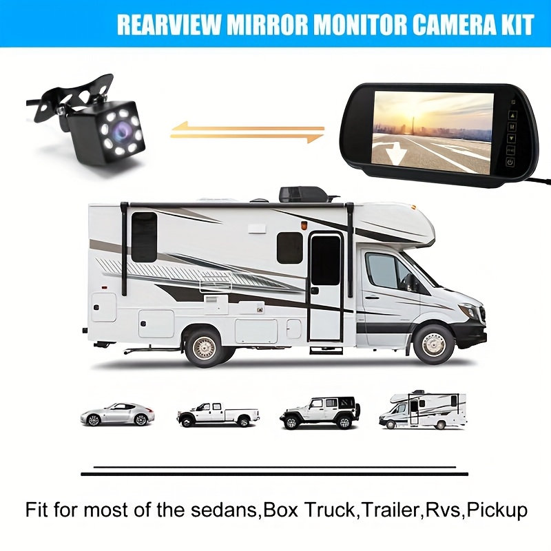 17,78 см зеркальная резервная  – обзор и цена Dash Cam Mirror Backup Camera