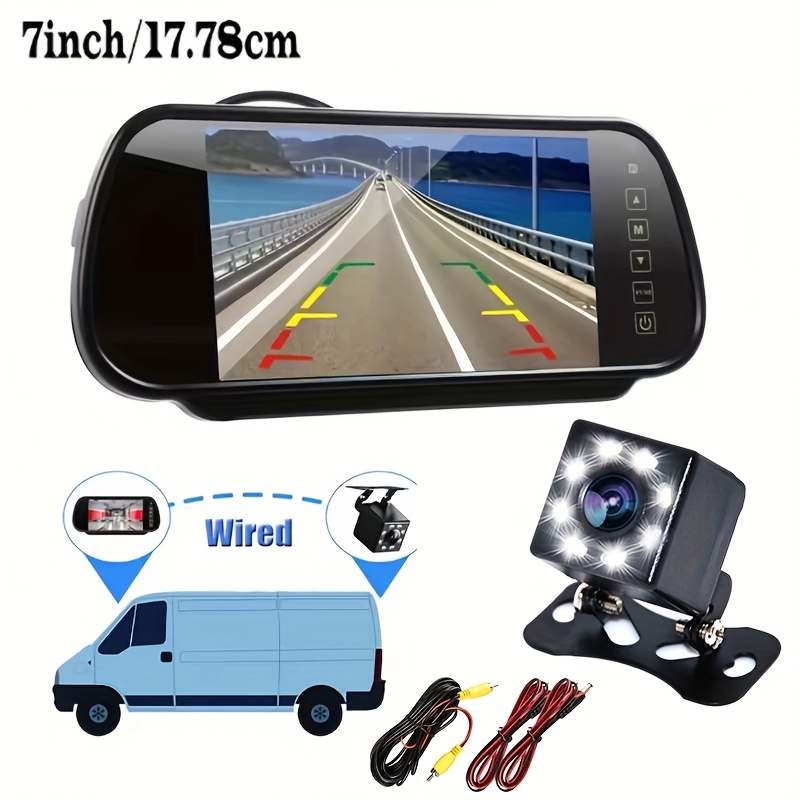 17,78 см зеркальная резервная  – обзор и цена Dash Cam Mirror Backup Camera
