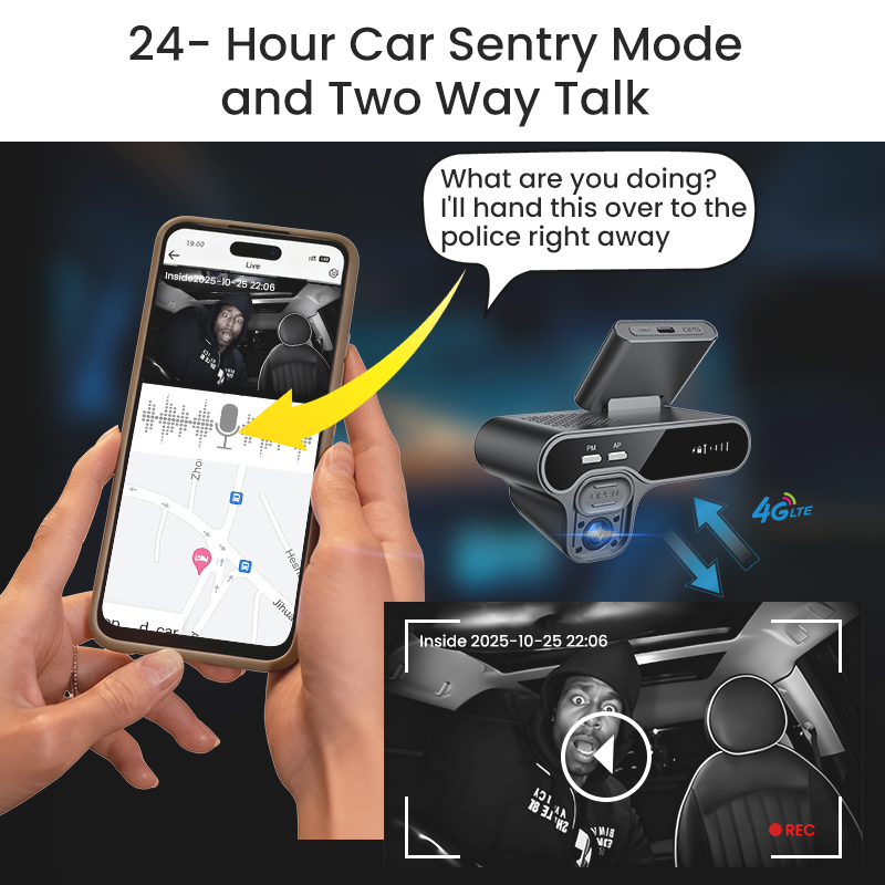 Видеорегистратор 4G LTE 2026 с – обзор и цена Dash Cam Night Vision Infrared