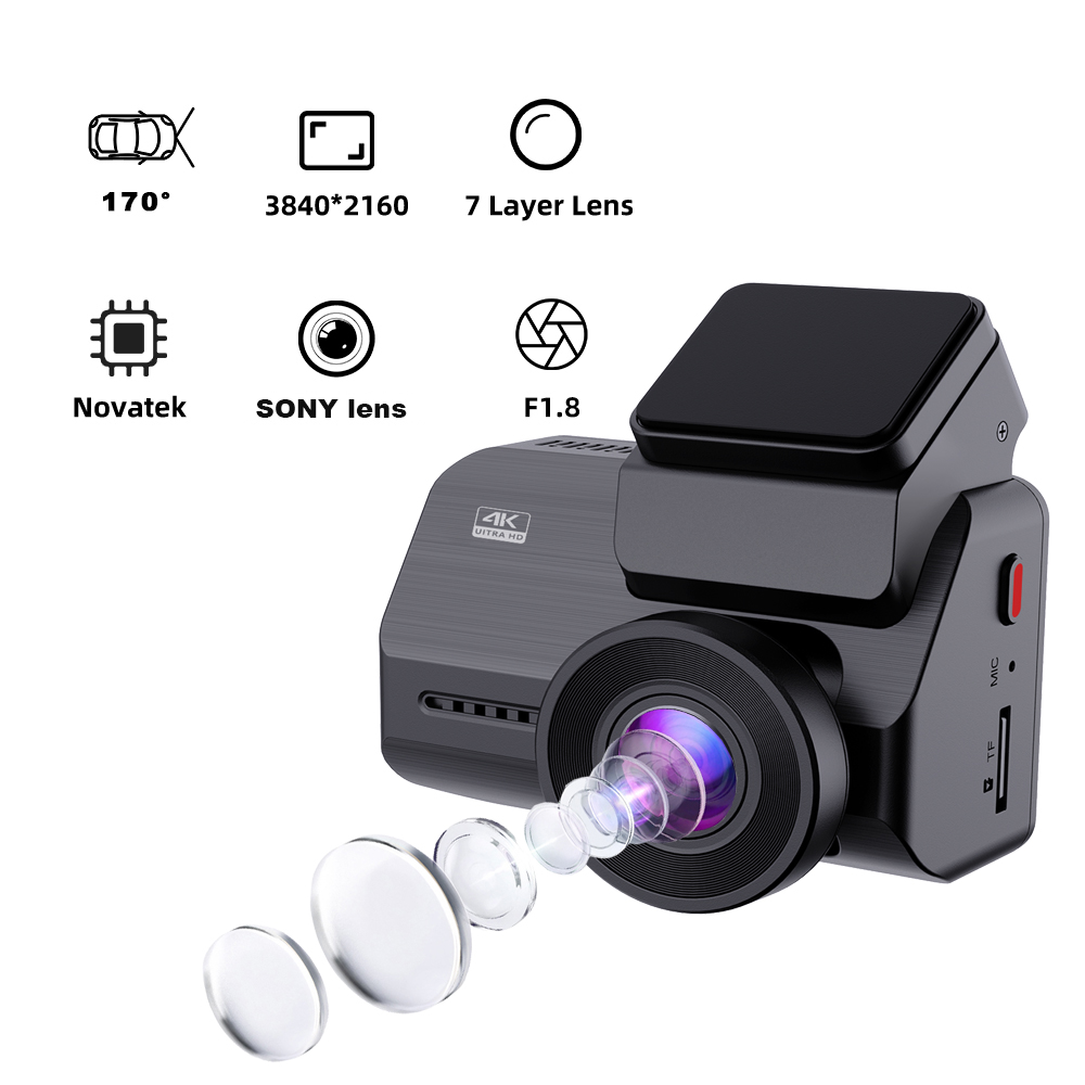 Хит продаж: 2-дюймовая 4K авто – обзор и цена Dash Cam 2K Dual Lens