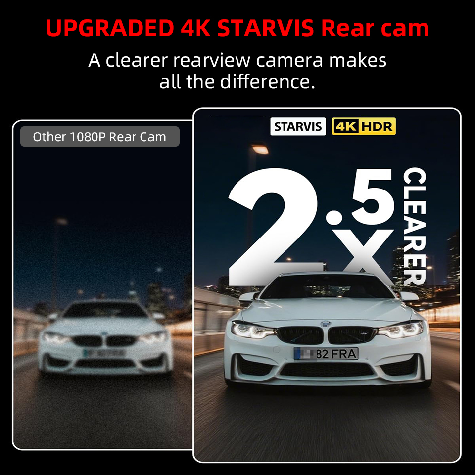 E-ACE 4K Dashcam Автомобильный – обзор и цена Dash Cam 4K Sony Starvis