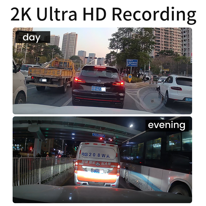 2K 4G 3Inch dashcam with dual  – обзор и цена Dash Cam 2K Dual Lens