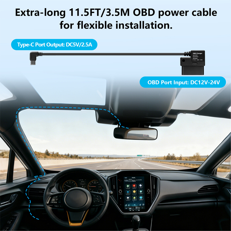 Комплект жесткого провода OBD  – обзор и цена Dash Cam Hardwire Kit