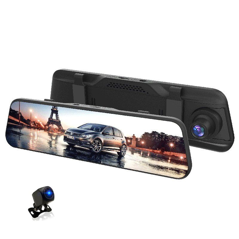 12-дюймовое зеркало-видеорегис – обзор и цена Dash Cam Rear View Mirror 12 Inch
