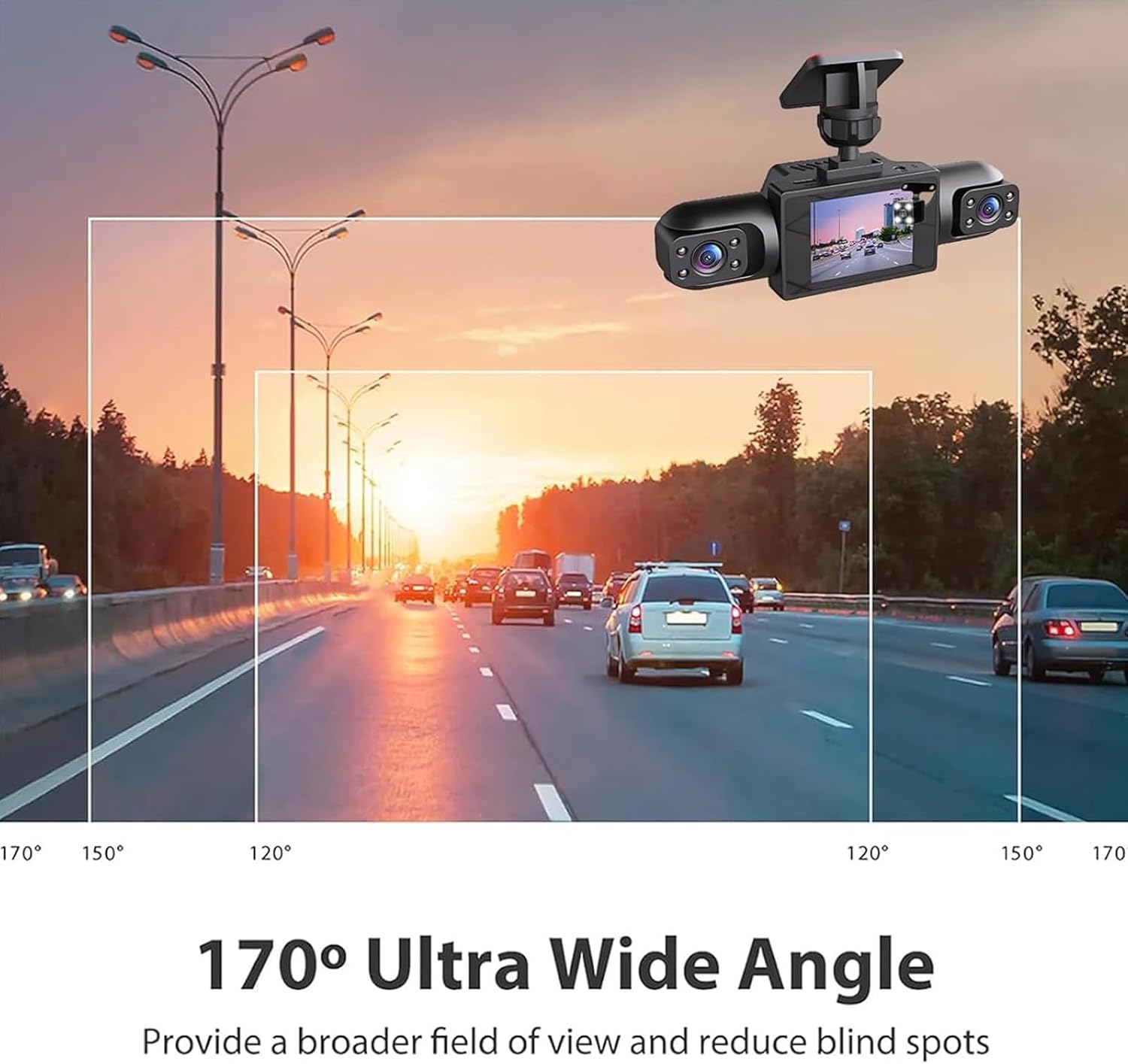 Универсальный панорамный видео – обзор и цена Dash Cam 360 Degree Panoramic