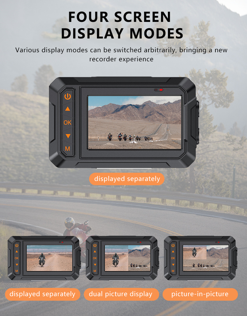 2K 3-дюймовый IPS GPS-видеорег – обзор и цена Dash Cam 2K Dual Lens