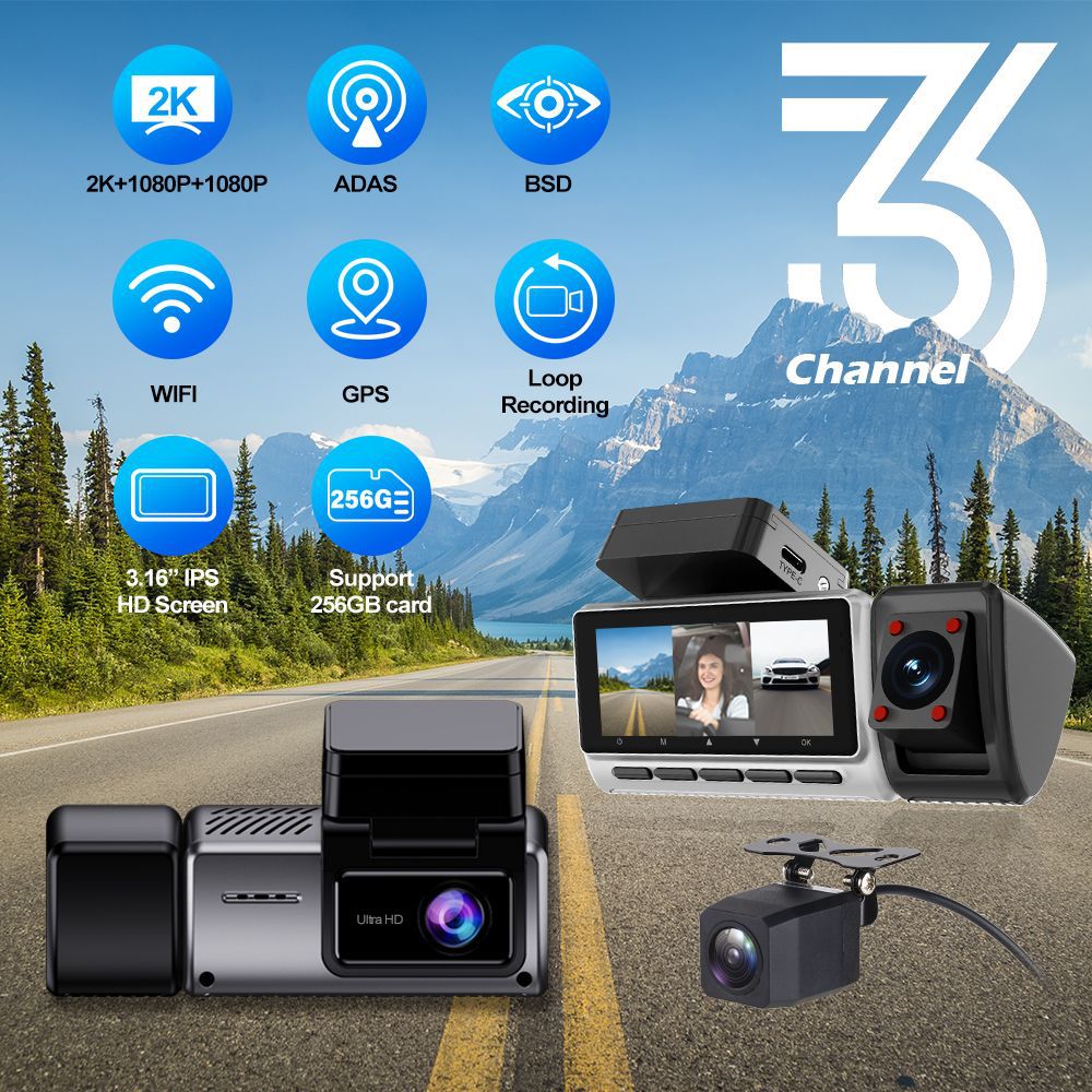 Новый трансграничный видеореги – обзор и цена Dash Cam 360 Degree Panoramic
