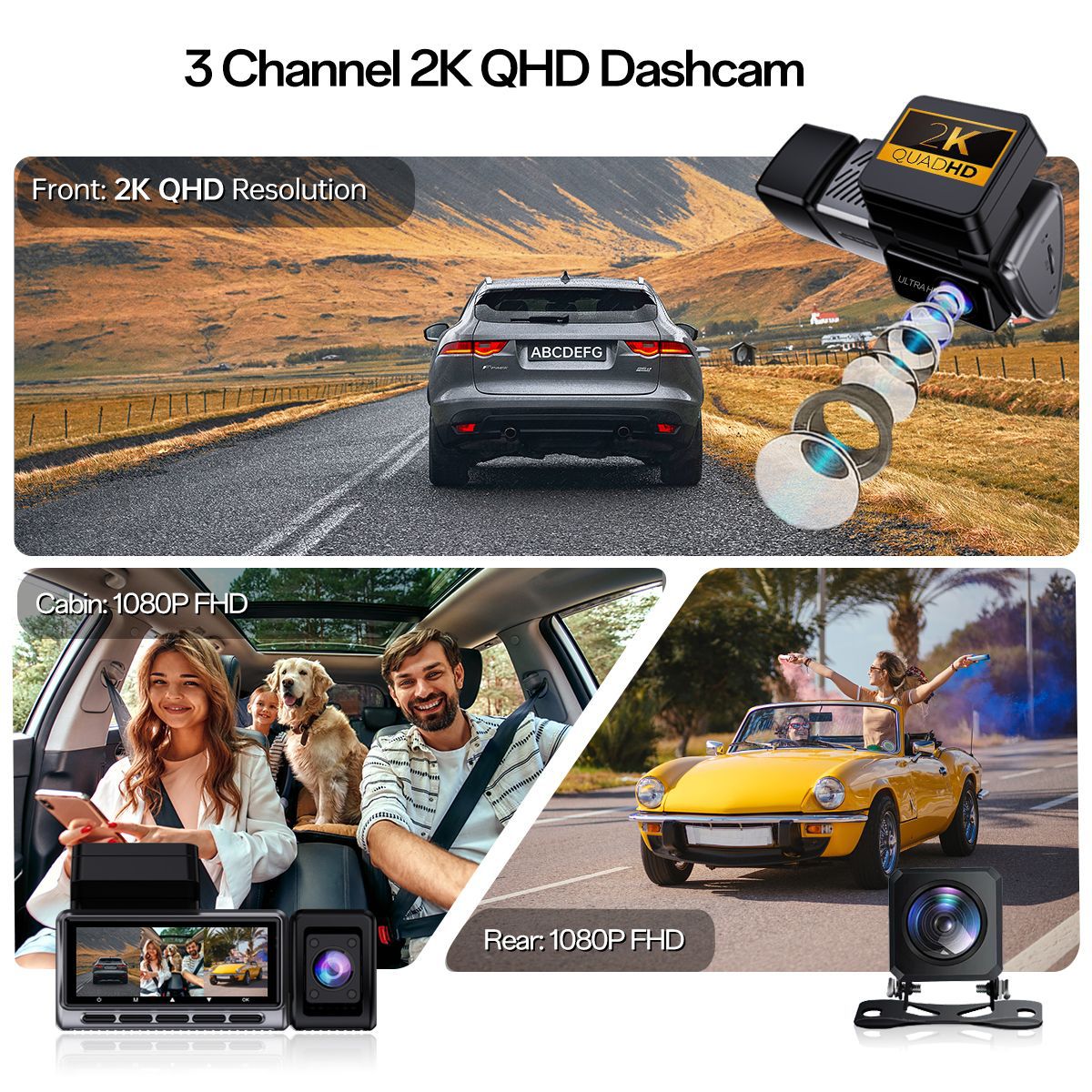 Новый трансграничный видеореги – обзор и цена Dash Cam 360 Degree Panoramic