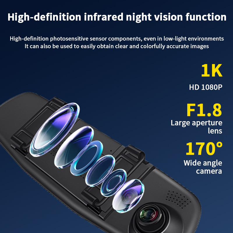 Автомобильный видеорегистратор – обзор и цена Dash Cam 3 Channel 1080P