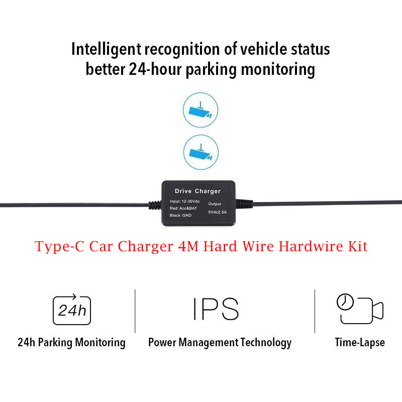 Автомобильное зарядное устройс – обзор и цена Dash Cam Hardwire Kit