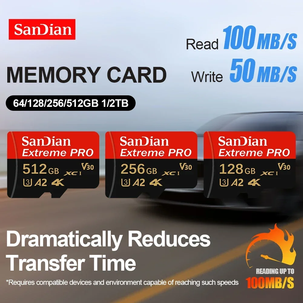 Высокопроизводительные карты п – обзор и цена Dash Cam Sd Card 256Gb High Endurance